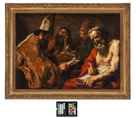 Les quatre Pères de l'Église latine