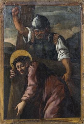 Cristo cargando la cruz