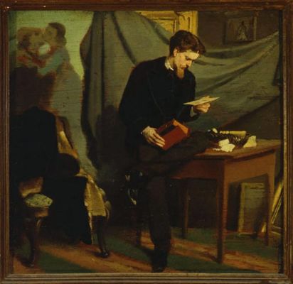 Portrait du peintre Lanfredini