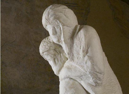 Pietà Rondanini (Detail)