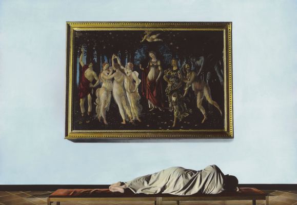 Portrait Sel avec Botticelli