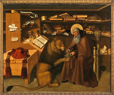 Saint Jerome in the study