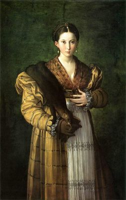 Porträt einer jungen Frau namens Antea