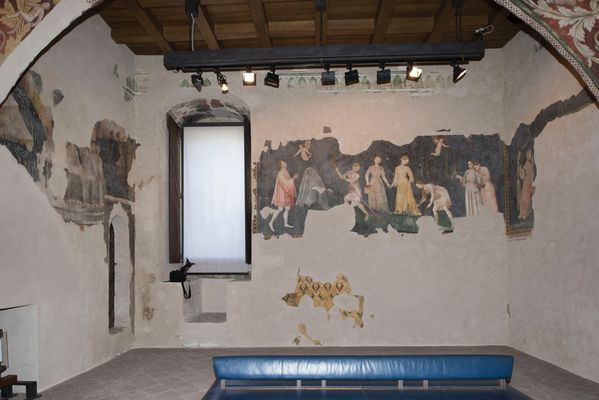Freskenzyklus nach Boccaccios Teseide