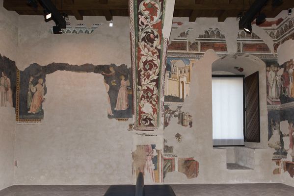 Ciclo de frescos inspirados en el Teseide de Boccaccio