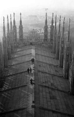 Sur le toit du Duomo