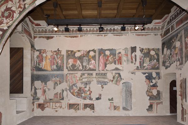 Ciclo de frescos inspirados en el Teseide de Boccaccio