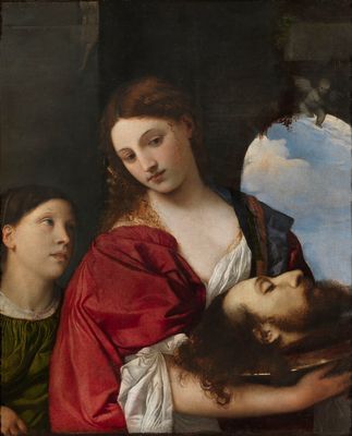 Salome with the head of the Baptist