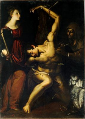 San Sebastiano kuratiert von der frommen Irene