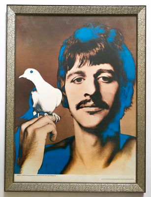 Psychedelische Porträts Beatles-Poster Ringo Starr