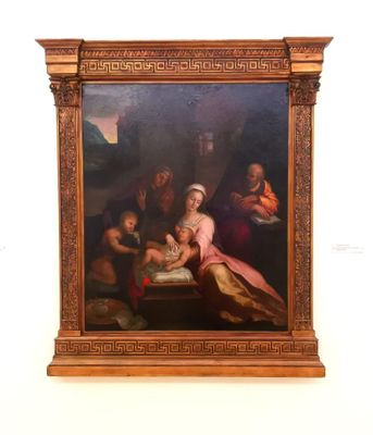 Sainte Famille avec San Giovannino et Santa Elisabetta