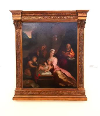 Sacra Famiglia con San Giovannino e Santa Elisabetta