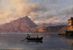 Vista desde el lago de Garda