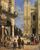 Veduta di Piazza del Duomo con il Coperto dei Figini