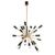 Twenty-four light sputnik chandelier