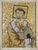 Mosaiktafel mit Porträt von Papst Johannes VII