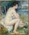 Naked woman in a landscape