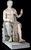 Colosal estatua sedente del emperador Claudio