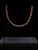 Linsenförmige goldene Halskettenperlen aus Grab 604