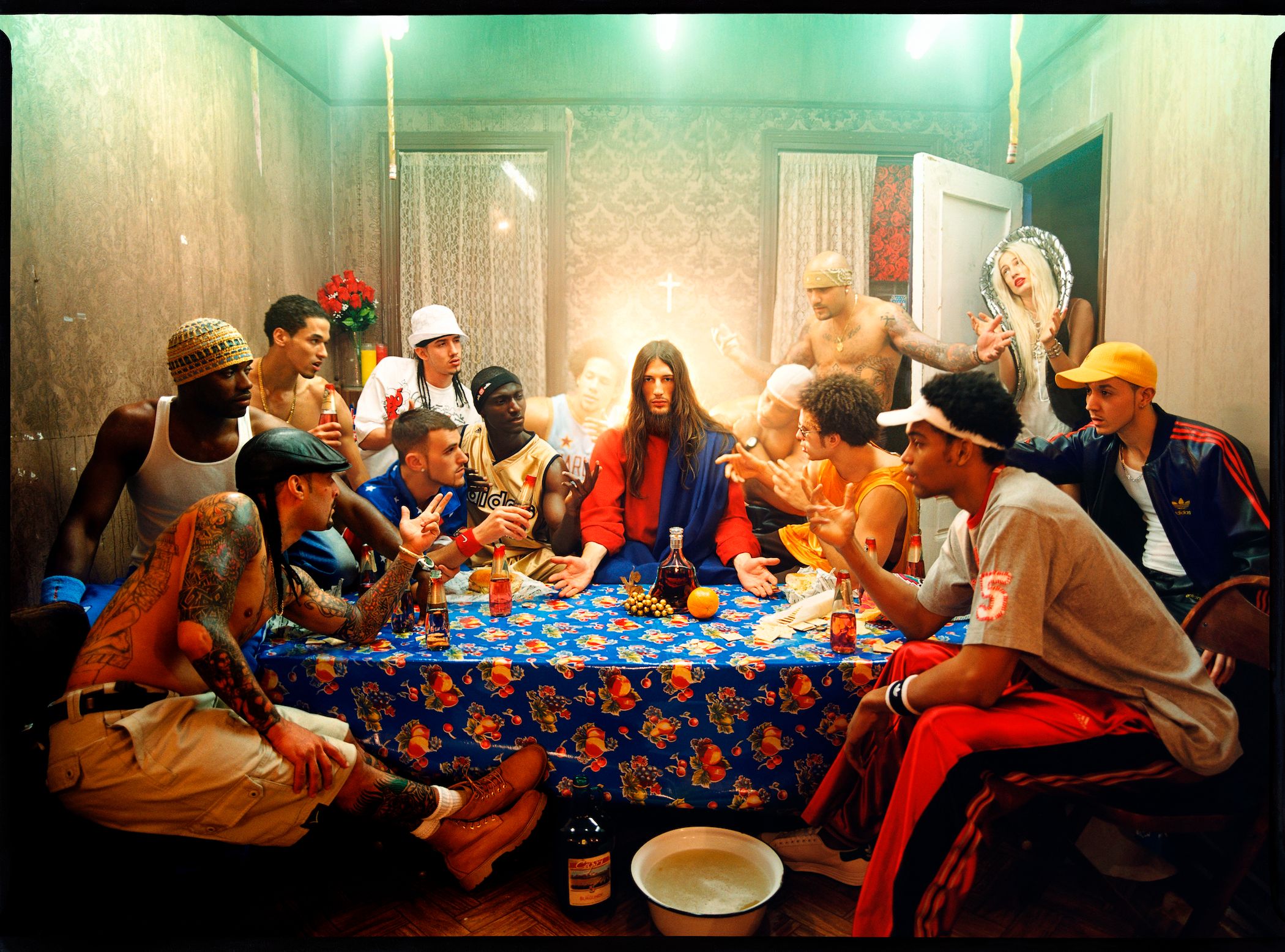 Jesus is My Homeboy: Last Supper , work by, David LaChapelle | Artsupp