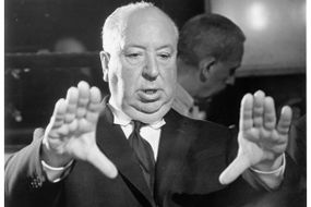 Alfred Hitchcock dans le film d'Universal Pictures