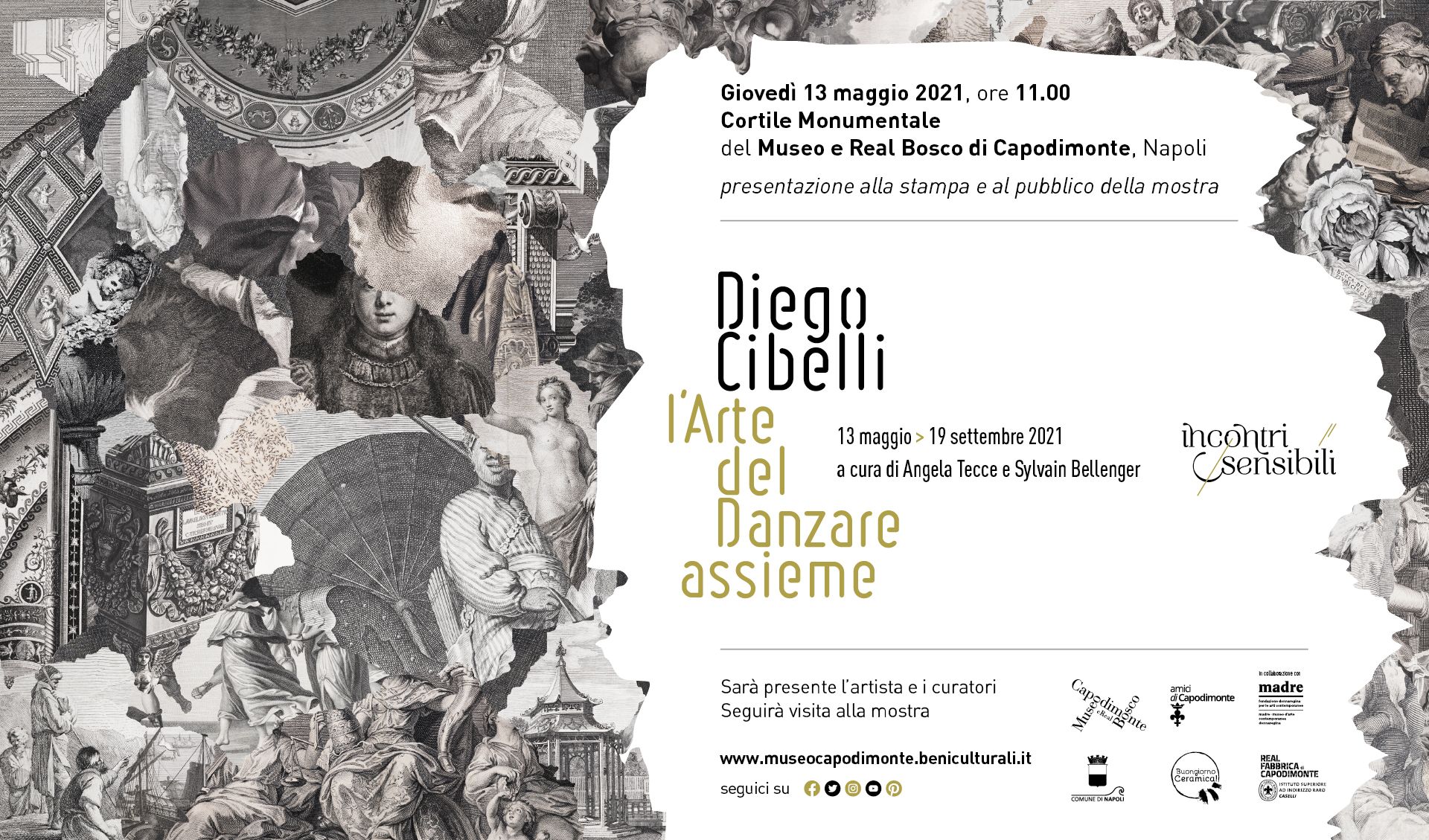 Diego Cibelli, Exhibition Capodimonte Museum and Real Wood, Naples ...