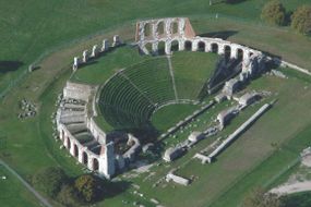 Römisches Theater und Antiquarium von Gubbio