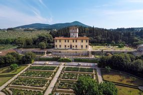 Garten der Medici-Villa von Castello